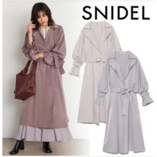 スナイデル(SNIDEL)の8日まで限定🌟snidel 2021グロストレンチコート(トレンチコート)