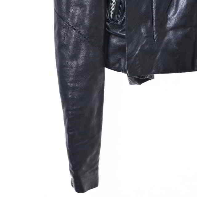 Rick Owens - Rick Owens ハイネック ドレープ ジャケットの通販 Rick Owens - Rick Owens ハイネック ドレープ ジャケットの通販