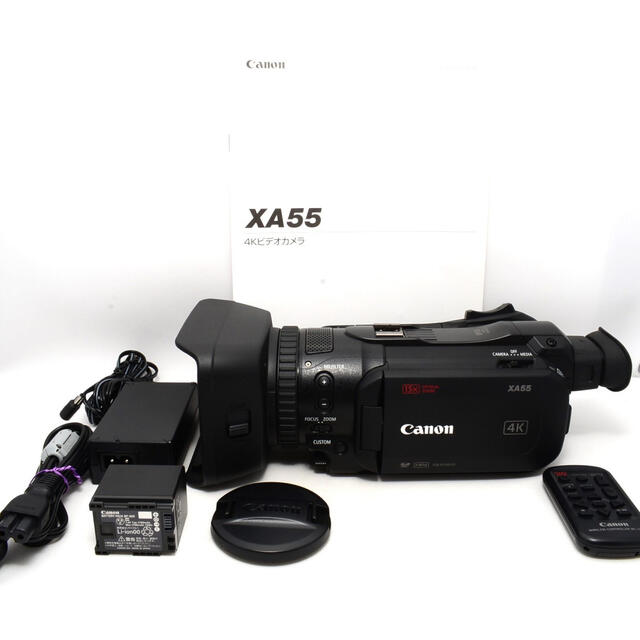 Canon - ★超美品★　Canon　キヤノン ビデオカメラ XA55