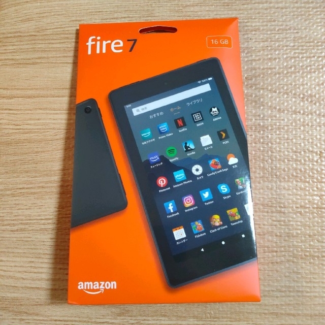 新品未開封 fire7 fire 7 タブレット 16GB 第9世代 フィルム付