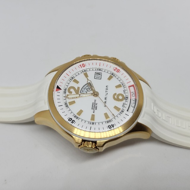 【超絶激レア☆美品】ハミルトン カーキネイビー GMT ショッピングフリーク