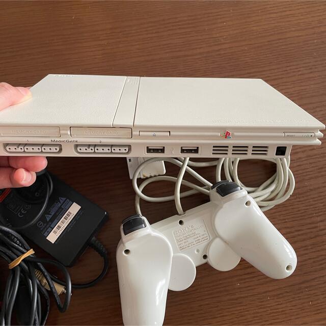 ソニー PS2 プレステ2 薄型ホワイト 本体 SCPH-77000 ジャンク品 4