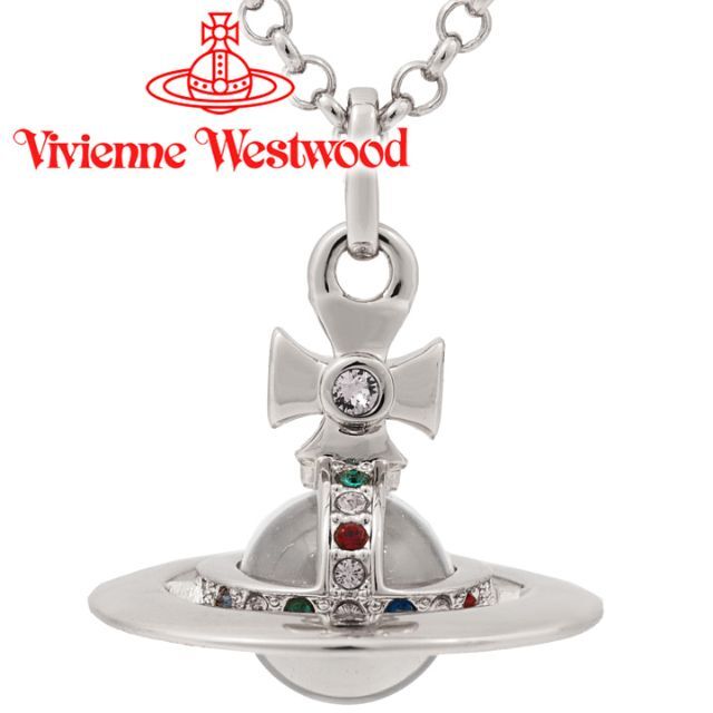 トップサイズヴィヴィアンウエストウッド ネックレス Vivienne Westwood タイニーオーブペンダント シルバー 63020097-02P019 レディース メンズ 男女兼用 【新品・未使用】 【ラクマ公式ショップ】