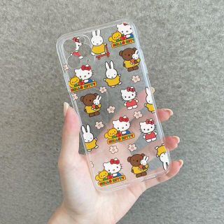 アイフォーン(iPhone)のミッフィー ハローキティmiffy hellokitty　スマホケース(iPhoneケース)