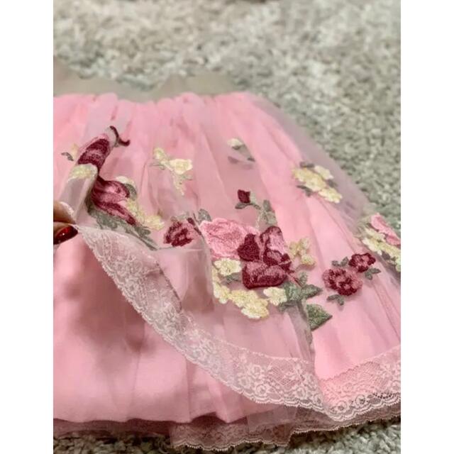 限定SALEセール モナリザ 刺繍チュールスカートの通販 by ココマナ's shop｜ラクマ