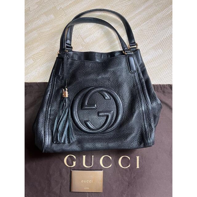 Gucci - 美品☆GUCCI ソーホー　トートバッグ　グッチ