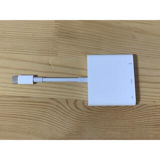 アップル(Apple)の未使用に近い　USB-C Digital AV Multiportアダプタ(映像用ケーブル)