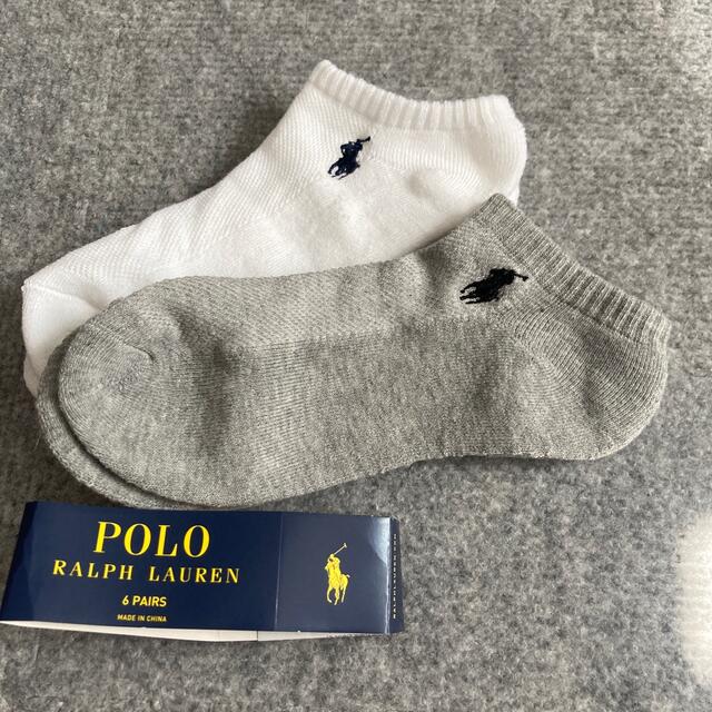 POLO RALPH LAUREN(ポロラルフローレン)のレディース　2枚セット　ポロラルフローレン　靴下 レディースのレッグウェア(ソックス)の商品写真