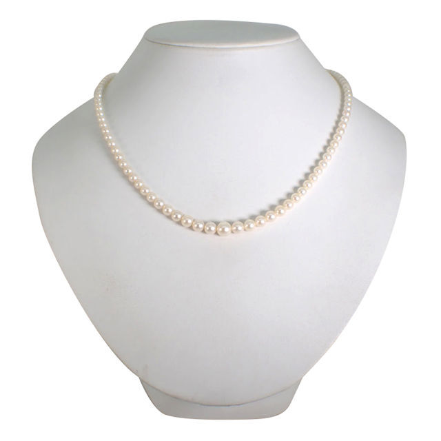 数量限定】 アコヤ真珠 ミキモト - MIKIMOTO 3.5mm-7.3mm ネックレス
