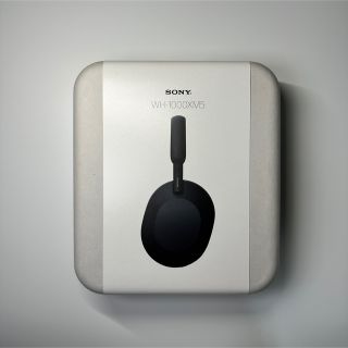 ソニー(SONY)のSONO wh-1000xm5 ブラック　ノイズキャンセリングヘッドホン(ヘッドフォン/イヤフォン)