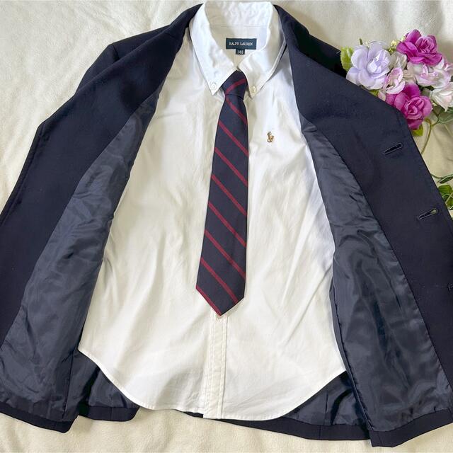 Ralph Lauren(ラルフローレン)のラルフローレン　男の子　卒業入学式　フォーマル４点セット　140 ♡匿名配送♡ キッズ/ベビー/マタニティのキッズ服男の子用(90cm~)(ドレス/フォーマル)の商品写真