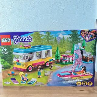 レゴ(Lego)のレゴLEGO フレンズ 41681 キャンピングカーとボート(知育玩具)