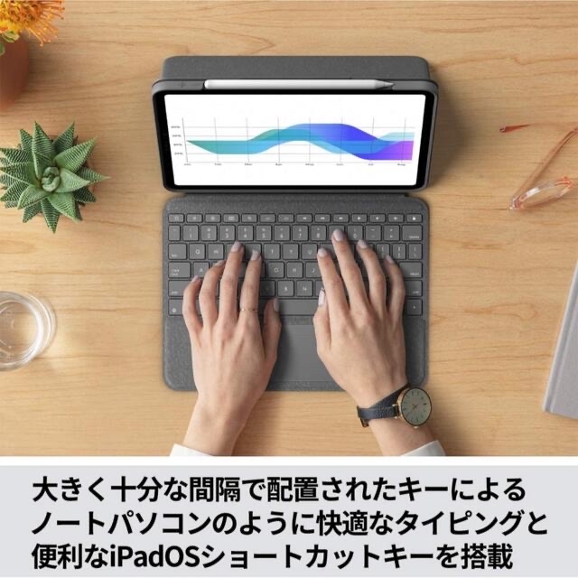 第3世代Logicool Folio Touch iPad Pro 11インチ