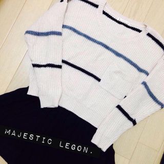 マジェスティックレゴン(MAJESTIC LEGON)のMAJESTIC LEGON＊ニット(ニット/セーター)