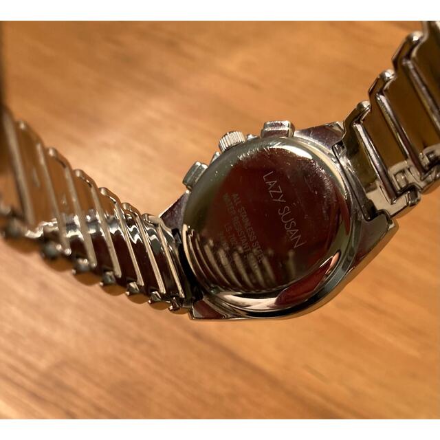 LAZY SUSAN(レイジースーザン)のレイジースーザン 腕時計　ブラック　シルバー　 レディースのファッション小物(腕時計)の商品写真