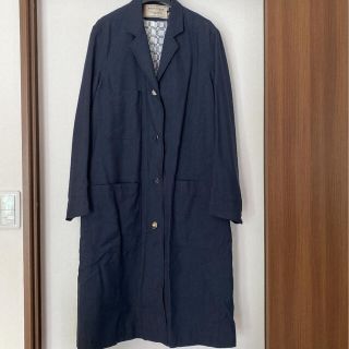 MAISON KITSUNE コート　ネイビー　レディース