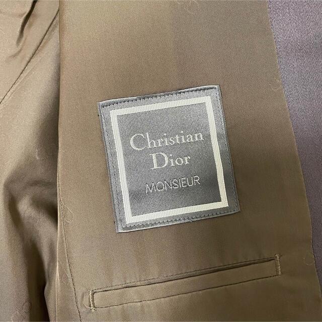 Christian Dior(クリスチャンディオール)の希少 90s クリスチャンディオール セットアップ 総裏地 秋冬向け メンズのスーツ(セットアップ)の商品写真