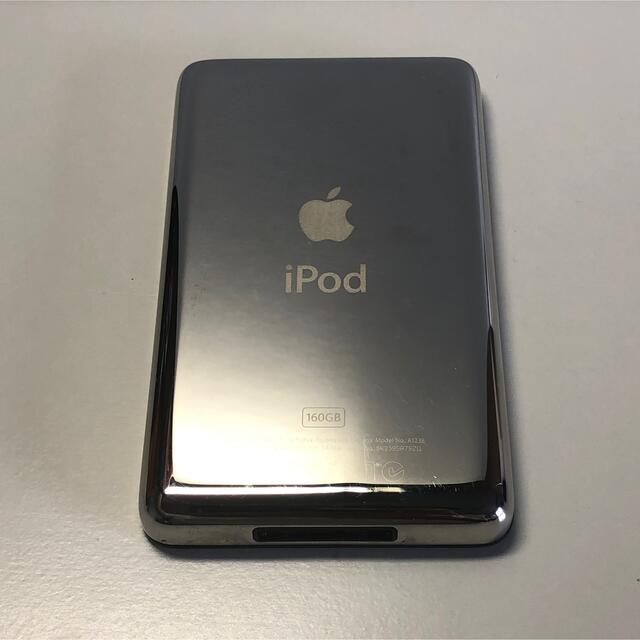 iPod(アイポッド)のAPPLE iPod classic 160GB Black スマホ/家電/カメラのオーディオ機器(ポータブルプレーヤー)の商品写真