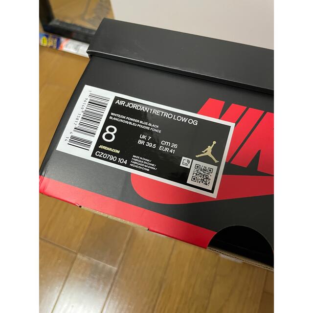 NIKE(ナイキ)のNike Air Jordan 1 Low OG UNC 26cm メンズの靴/シューズ(スニーカー)の商品写真