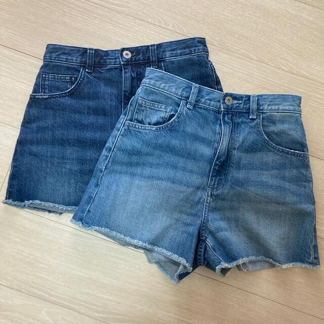 【gu/ジーユー】カットオフデニムショートパンツ | フリマアプリ ラクマ