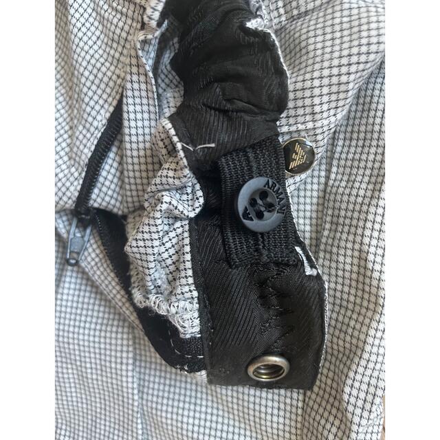 Armani(アルマーニ)のarmani babyアルマーニベビーのハンサムパンツ12M74cm黒白チェック キッズ/ベビー/マタニティのベビー服(~85cm)(パンツ)の商品写真