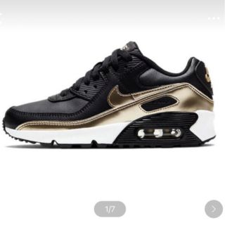 ナイキ(NIKE)のyagiさま専用セレクトS取扱 希少!!AIRMAX90ブラックゴールド(スニーカー)