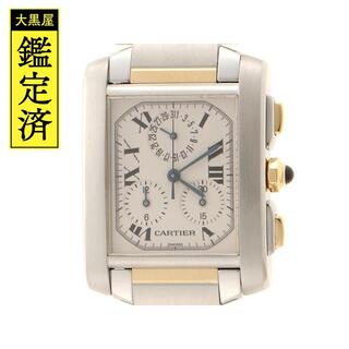 カルティエ(Cartier)のCartier カルティエ タンククロノリフレックスXL クォーツ【430】(腕時計(アナログ))