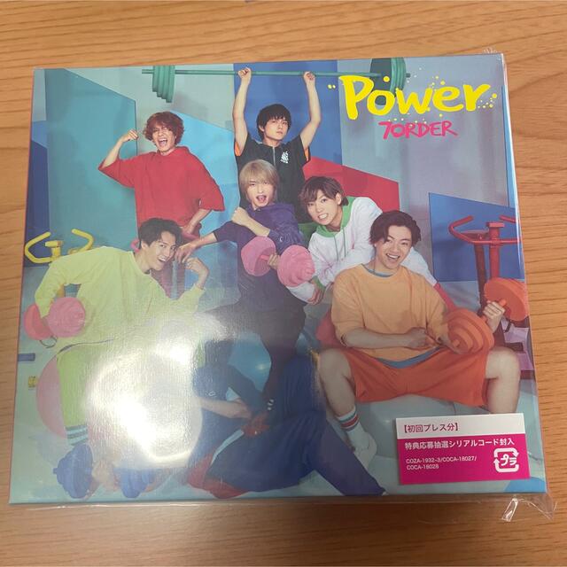 7ORDER(セブンオーダー)のPower（初回盤B） エンタメ/ホビーのCD(ポップス/ロック(邦楽))の商品写真