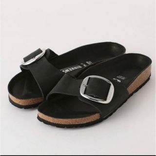 ビルケンシュトック(BIRKENSTOCK)の24.5㎝　ビルケンシュトック / MADRID BIG BUCKLE (サンダル)