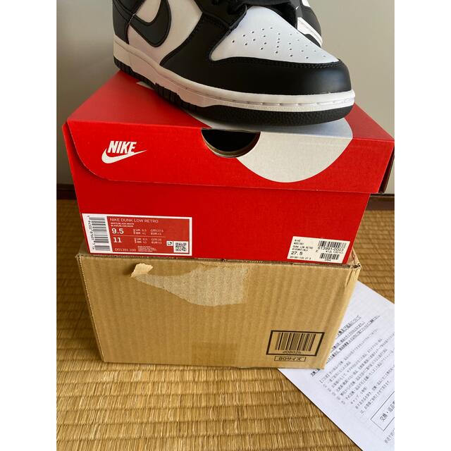 Nike Dunk Low Retro "White/Black"