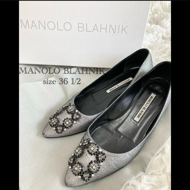 ♡MANOLO BLAHNIK マノロブラニク ハンギシ 36.5♡-