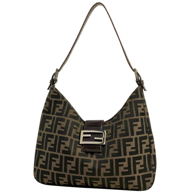 期間限定送料無料】 FENDI - フェンディ ズッカ柄 ショルダーバッグ