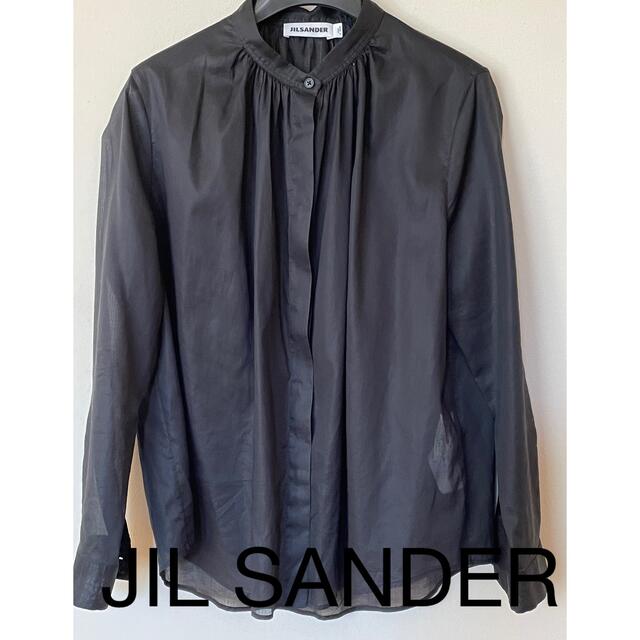 ご購入頂けません。JIL SANDER コットンブラウス黒 36 - シャツ ...