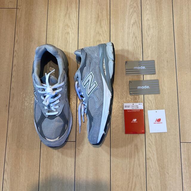 確実正規品　new balance M990GY3 V3 V4 992 993