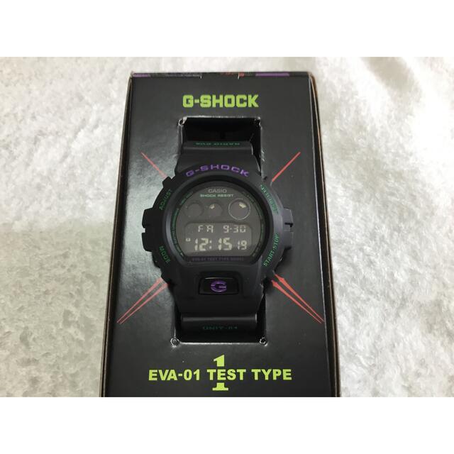 エヴァンゲリオン初号機コラボ G-SHOCK DW-6900 EVA01美品 - 時計 エヴァンゲリオン初号機コラボ G-SHOCK DW-6900 EVA01美品 - 時計