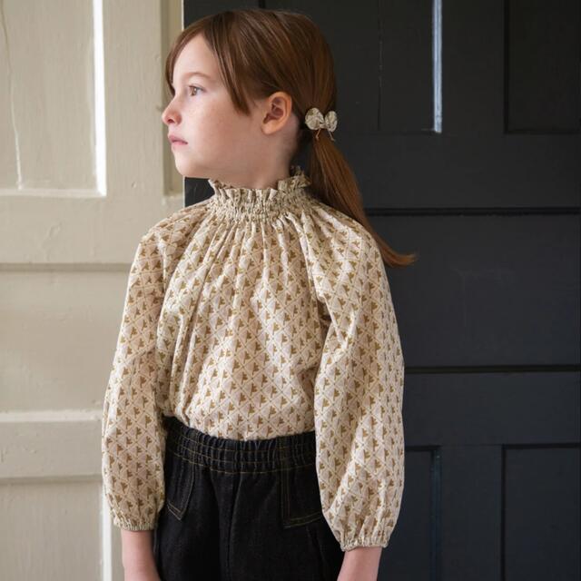 SOOR PLOOM(ソーアプルーム)のsoor ploom  Imelda Blouse, Leaf Print 8y キッズ/ベビー/マタニティのキッズ服女の子用(90cm~)(ブラウス)の商品写真