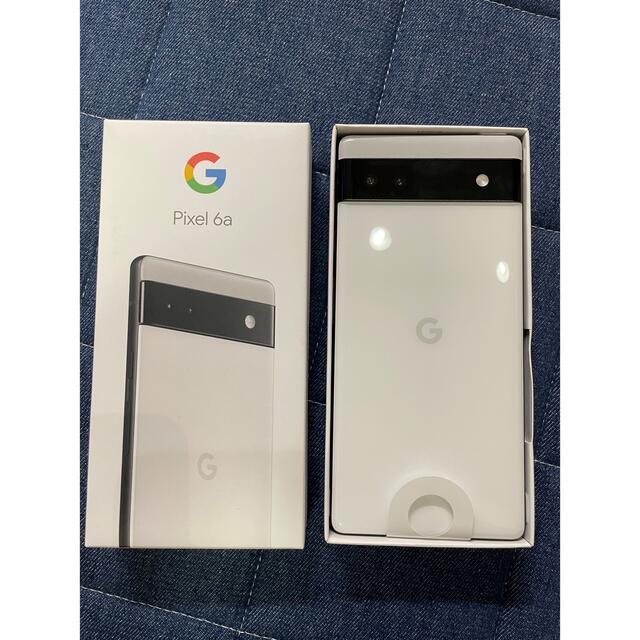 Google Pixel(グーグルピクセル)の【新品未使用】Google Pixel 6a 128GB Chalk スマホ/家電/カメラのスマートフォン/携帯電話(スマートフォン本体)の商品写真