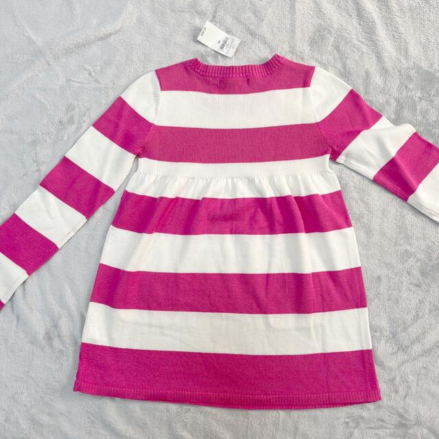 GAP Kids(ギャップキッズ)のニットチュニック 120cm GAPkids キッズ/ベビー/マタニティのキッズ服女の子用(90cm~)(ワンピース)の商品写真