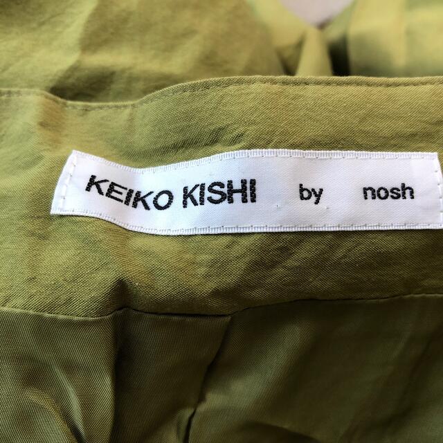 NOSH(ノッシ)のKEIKO KISHI by nosh ピスタチオグリーンスカート レディースのスカート(ロングスカート)の商品写真