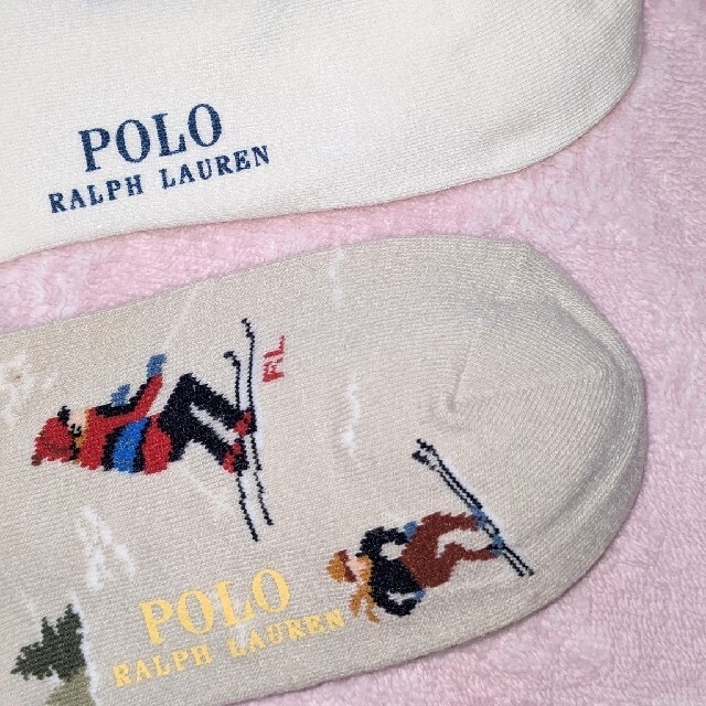 POLO RALPH LAUREN(ポロラルフローレン)の★　新品　ポロラルフローレン　レディースソックス　19〜21cm　★　2足組 レディースのレッグウェア(ソックス)の商品写真