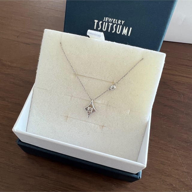 TSUTSUMI(ツツミ)ダイヤモンドネックレス 0.182ct