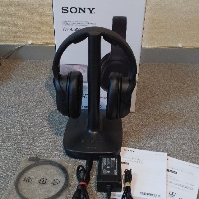 中古❱SONY7‚1chデジタルサラウンドヘッドホンシステムWH-L600 定番