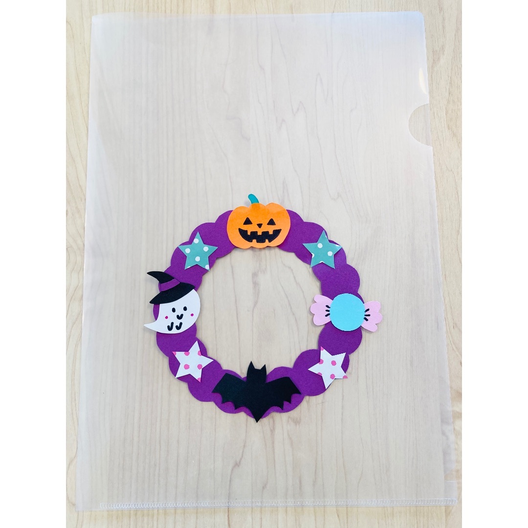 製作キット ハロウィン リース 飾り 壁面 幼稚園 保育園 介護