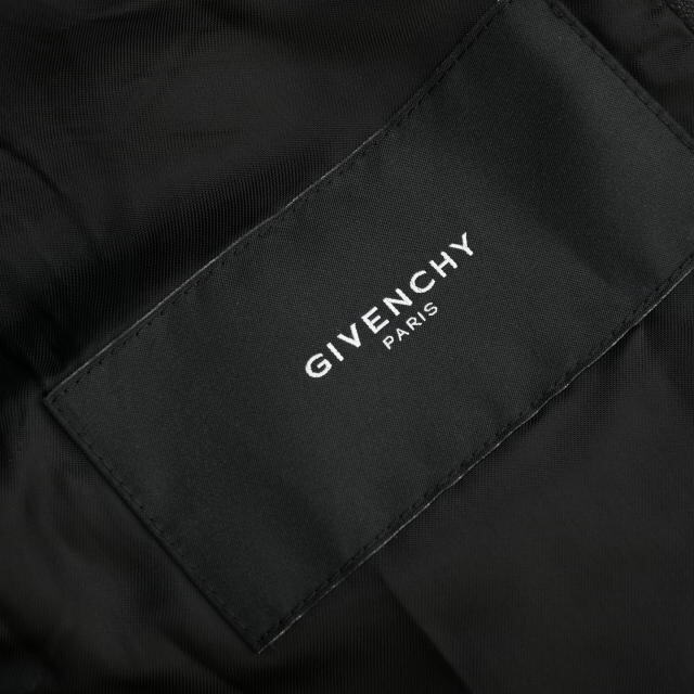 GIVENCHY by RICCARDO TISCI 切替 レザー ジャケット羊革別布