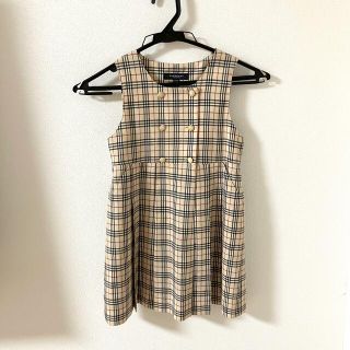 バーバリー(BURBERRY)の【美品】BURBERRY ワンピース 110 (ワンピース)