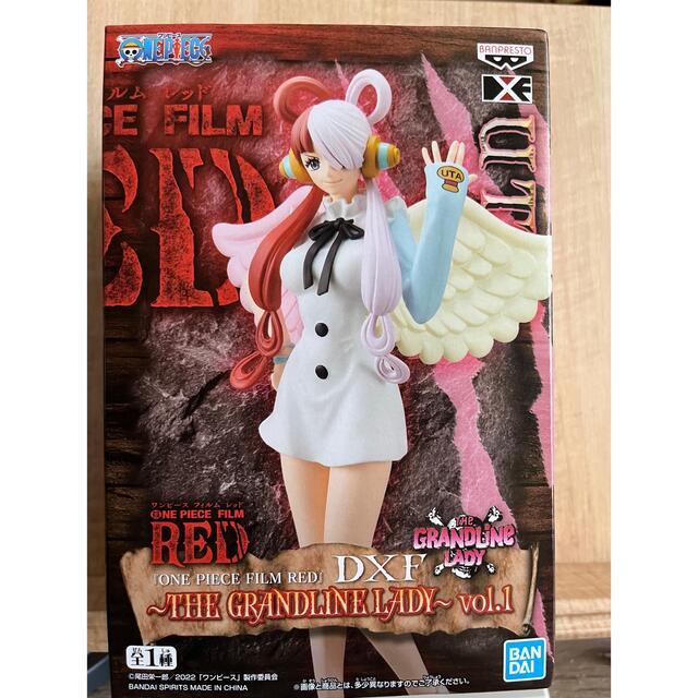 ワンピース  フィギュア DXF  ウタ UTA  フィルム レッド RED