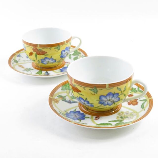 エルメス シエスタ カップ&ソーサー 2客 ペア ティー コーヒーSC5482E