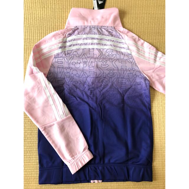 adidas(アディダス)のadidas ジャージ　140cm 新品 キッズ/ベビー/マタニティのキッズ服女の子用(90cm~)(ジャケット/上着)の商品写真