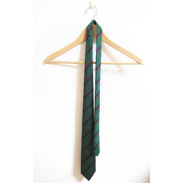 ネクタイ　メンズ　濃いグリーン　tete a tete メンズのファッション小物(ネクタイ)の商品写真