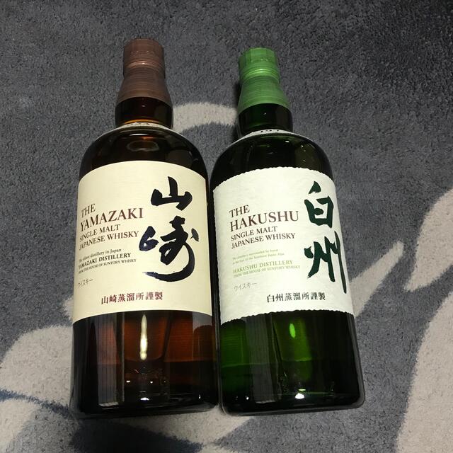 山崎180ml3本、白州180ml5本